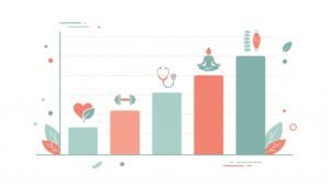 Health and wellness jobs salary comparison chart
