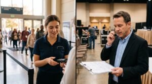 Event staffing versus event planning career paths