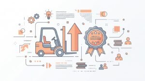 Forklift certification pay increase for warehouse jobs.
